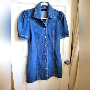 Blank NYC Blue Denim Dress